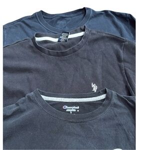 Champion Classic Black Men's Tee
